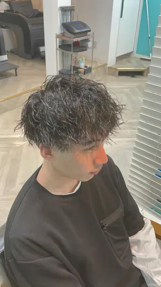 ショート 柳井 健太のヘアスタイル