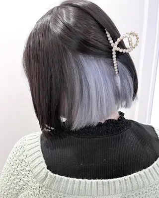 ショート カラー 谷 なづきのヘアスタイル