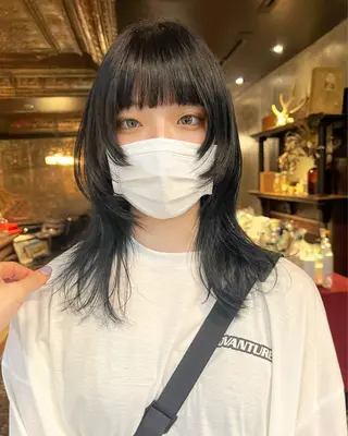 ロング 圧倒的デザイン力 店長🎨RENAのヘアスタイル