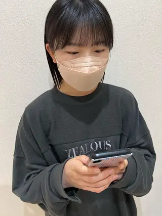 ショート カラー 外国人対応 佐久間のヘアスタイル