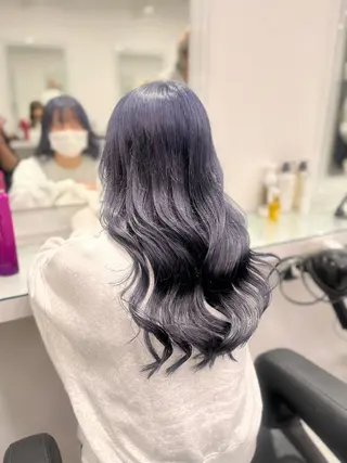 ロング カラー ヘアアレンジ 縮毛矯正🤍 ボブ/ HIKARIのヘアスタイル