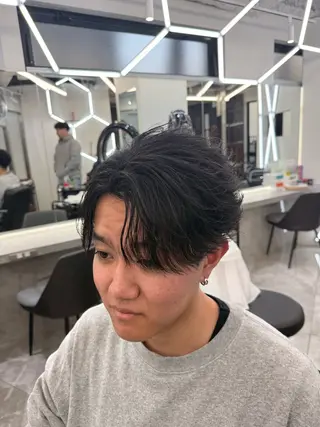 ミディアム メンズ 🇺🇸メンズ特化/ 四辻 凱斗🇺🇸のヘアスタイル
