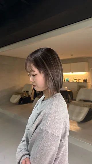 ショート カラー rimi ／透明感カラーのヘアスタイル