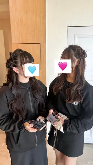ヘアアレンジ fitするカット♡/ 多幸感/ふうか◠‿◠のヘアスタイル