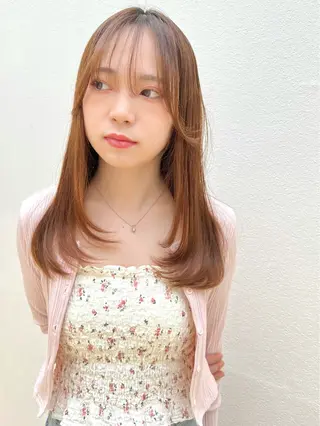 ロング たけなか ゆいのヘアスタイル
