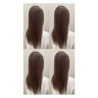 ロング カラー 店長✨レイヤー✖️ 髪質改善✖️韓国ヘアのヘアスタイル