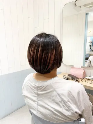 ショート ショート✂︎ボブ/ /小駒杏花のヘアスタイル