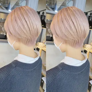 ショート カラー yoriダブルカラー 代表すがわらのヘアスタイル