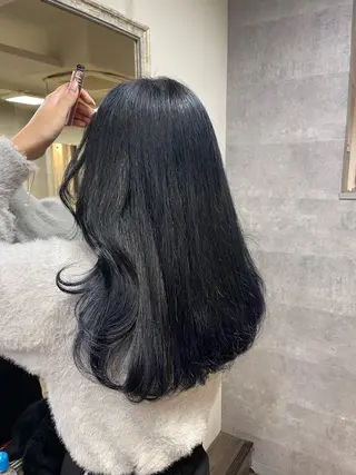 カラー 愛　莉/兵庫・加古川 美容室/艶カラーのヘアスタイル