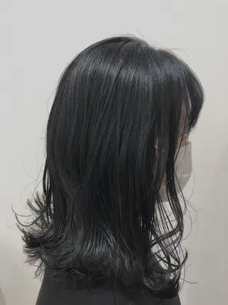 ミディアム カラー NAKAGAWA YUICHIのヘアスタイル