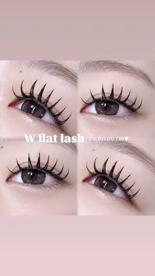 マツエク・マツパ eyelash_. hanabiのマツエク・マツパデザイン