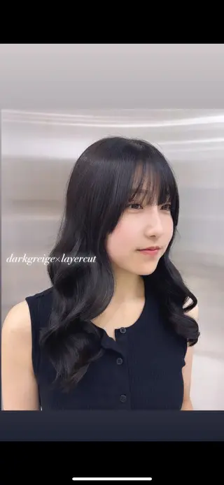 ロング カラー リコ🪐ボブ･ ショートモデル募集のヘアスタイル