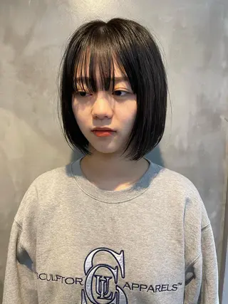 ショート カラー 👑ボブはお任せ ミヤノ👑のヘアスタイル