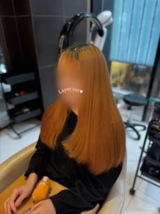 ロング カラー 🤍たむら みなみ 銀座🤍のヘアスタイル
