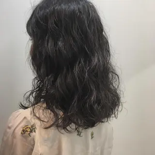 ミディアム パーマ AR.MARA サトウヒカルのヘアスタイル