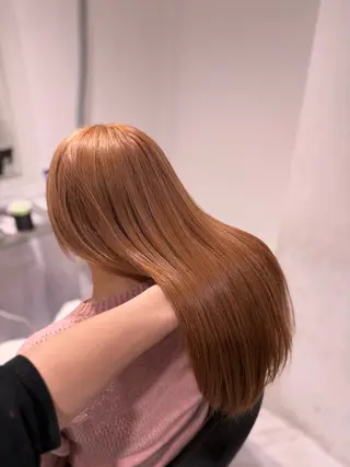 ロング カラー ♡⃛赤み消し ♡⃛ 淡色特化✨️Rimuのヘアスタイル