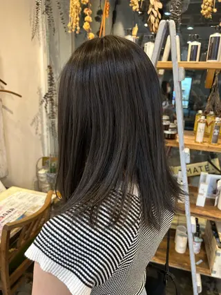 ミディアム 佐藤 良祐のヘアスタイル