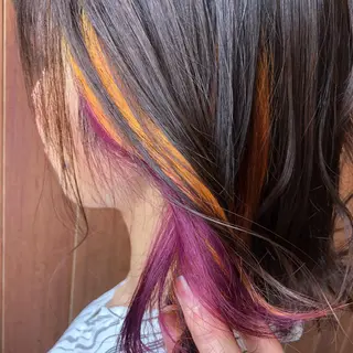 ミディアム 反橋 聖のヘアスタイル