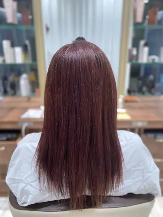 カラー ハイトーン&透明感 カラー☘️片山優陽のヘアスタイル