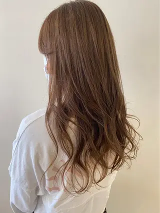 ロング カラー 高森 雅のヘアスタイル