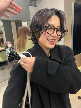 ショート パーマ sakoda shunkiのヘアスタイル
