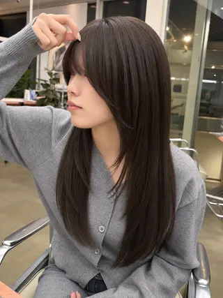 ミディアム riko表参道/ ボブ/アンニュイヘアのヘアスタイル