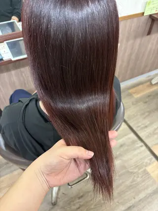 セミロング エクステ*美髪サロン KR2S河内長野店長のヘアスタイル