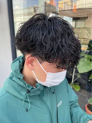 パーマ メンズ fifth 山中達也のヘアスタイル