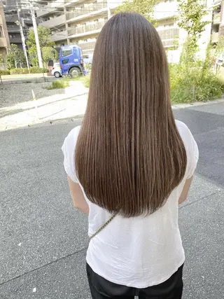ロング Sabby氏川洸希 パーマのヘアスタイル