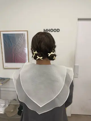 ヘアアレンジ yumea ⠀のヘアスタイル