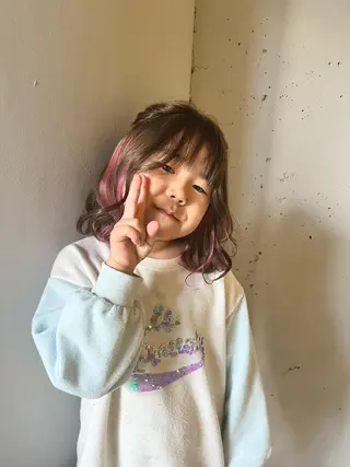 ミディアム カラー カラースペシャリスト しょう🧑🏼🎨のヘアスタイル