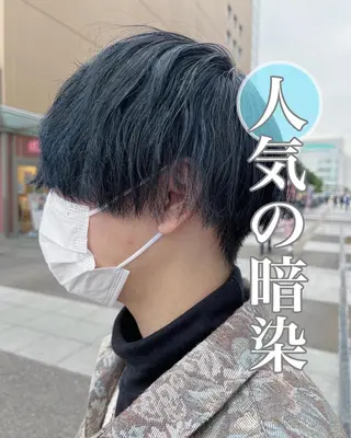 ミディアム カラー 佐伯蓮 🫧学割メニューありのヘアスタイル