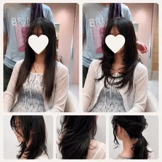 ロング カラー ヘアアレンジ 髪質改善/透明感 カラー/吉田光佑のヘアスタイル