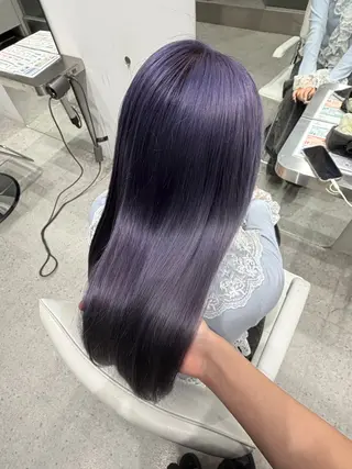カラー AIKA🤍 カットモデル募集🫧のヘアスタイル