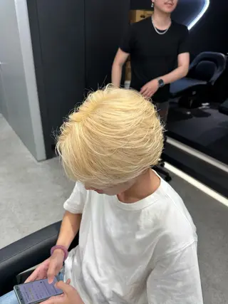 カラー メンズ ✂︎メンズパーマ特化 🏆メンズ美容師のヘアスタイル