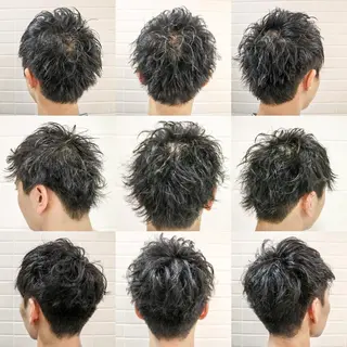ショート カラー メンズ 看板犬がお出迎え◎ 初めてでも安心◎のヘアスタイル
