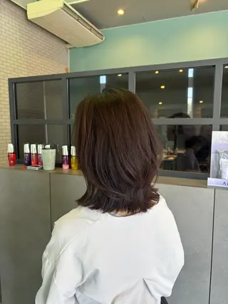 ミディアム 🫧古田 穂香🫧パーマモデルのヘアスタイル