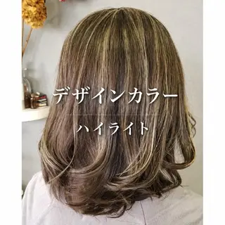 ミディアム カラー 水口 正登のヘアスタイル