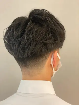 メンズ unopulir 景山 凌のヘアスタイル