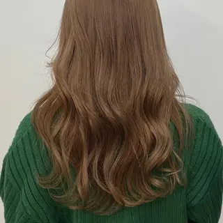 ロング カラー パーマ ヘアアレンジ メンズ キッズ ネイル マツエク・マツパ アイブロウ エクステモデル募集 💗大阪梅田/川上のヘアスタイル