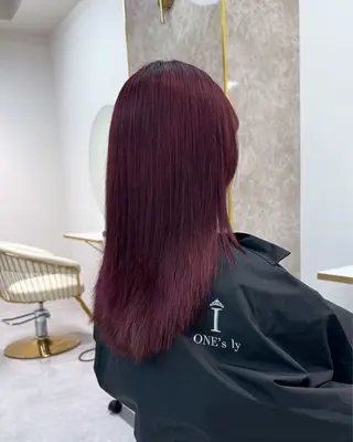 ロング カラー ダメージレスブリーチ RIKU🎨のヘアスタイル