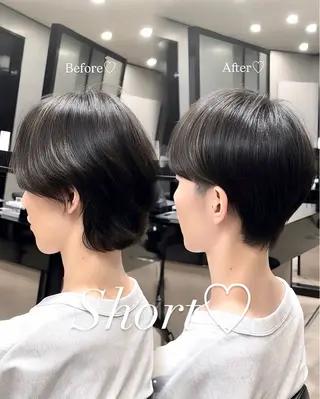 ショート 似合わせショート♡ ura/梅田/茶屋町のヘアスタイル