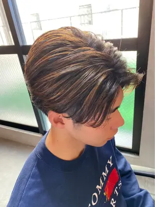 ショート ツイスパ/シャドウ 新井のヘアスタイル