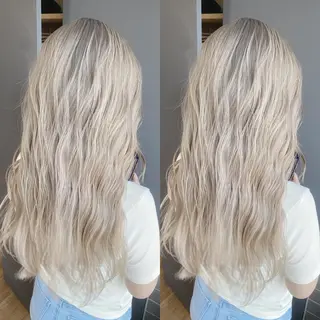 ロング カラー yoriダブルカラー 代表すがわらのヘアスタイル