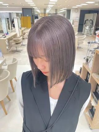 ミディアム カラー モデル様募集中 /REIRIのヘアスタイル