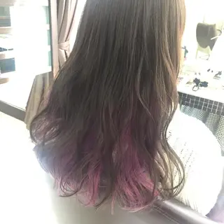 ロング カラー 大平 美沙のヘアスタイル