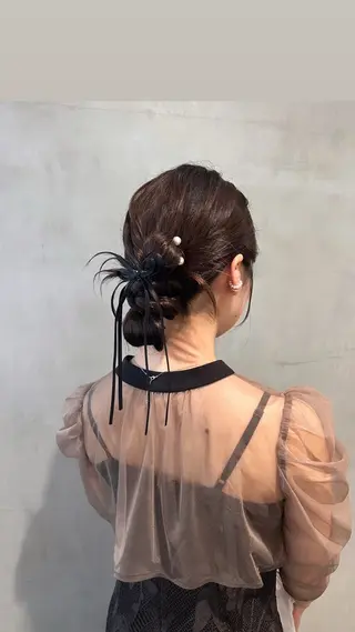ロング ヘアアレンジ タナカ カナ🫧のヘアスタイル