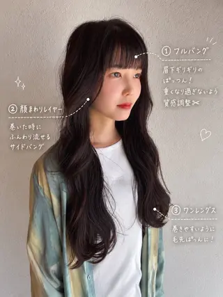 ロング ひたち野うしく 古田 捷人のヘアスタイル