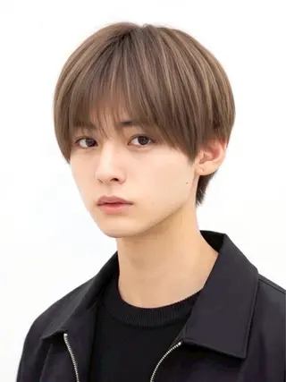 ショート カラー メンズ ヤリタ カケルのヘアスタイル