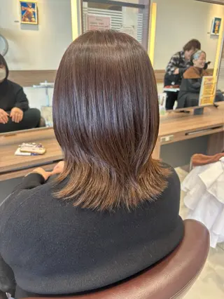 ミディアム 📍BASSA東大和 /SATSUKI💛のヘアスタイル